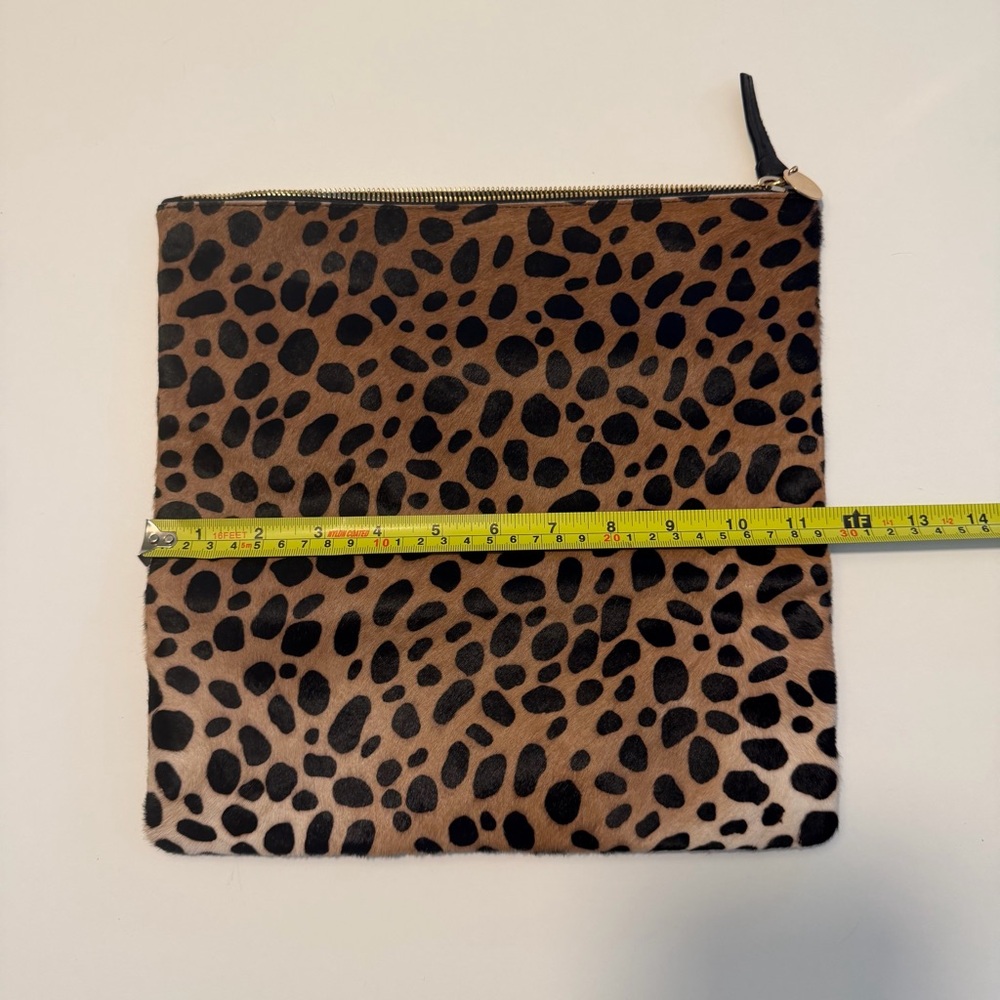 Clare V Foldover Leopard Clutch - Picture 4 of 7